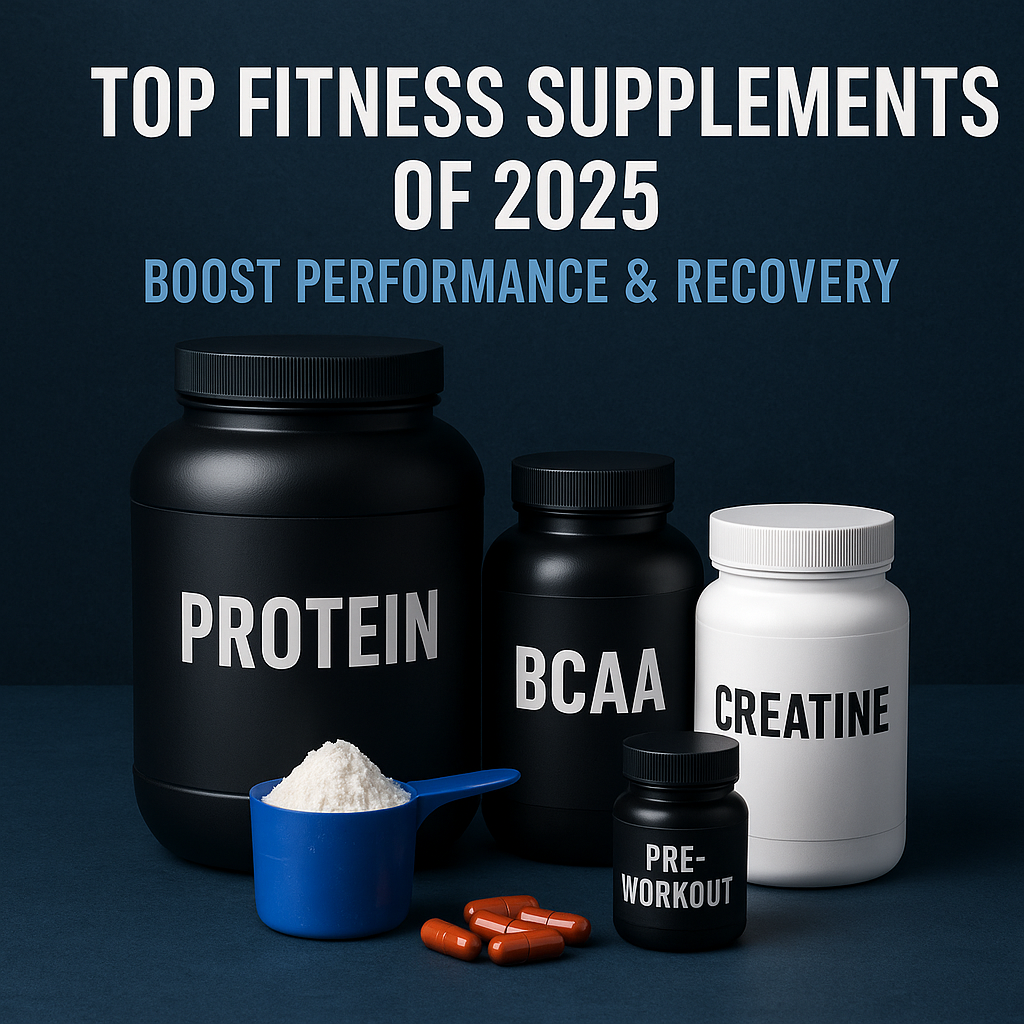 Top Fitness Supplements of 2025: Boost Performance & Recovery