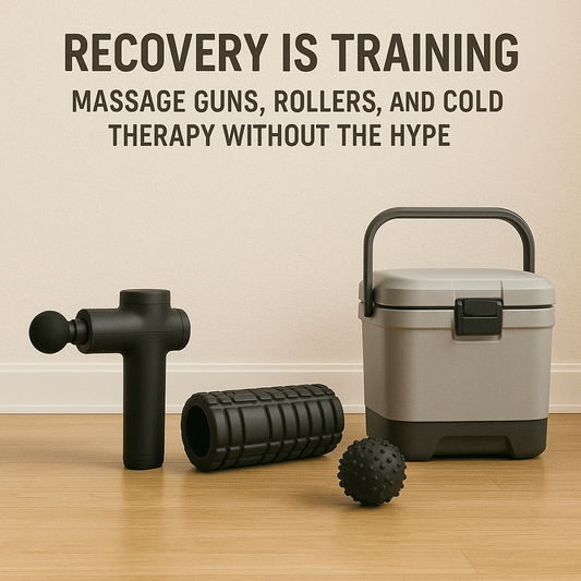 Recovery Is Training: Massage Guns, Rollers, and Cold Therapy Without the Hype
