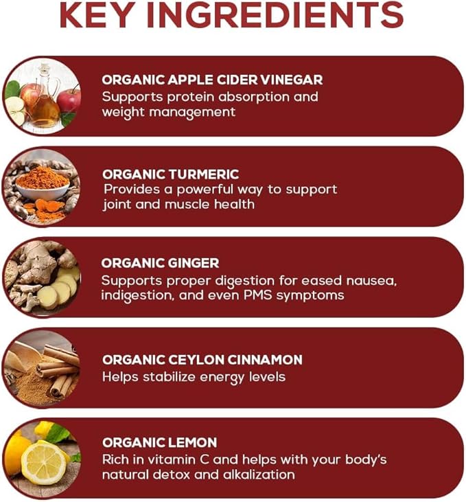 Paleovalley Apple Cider Vinegar Complex with Superfoods - Turmeric, Ginger, Ceylon Cinnamon and Lemon - 84 Vegetable Capsules