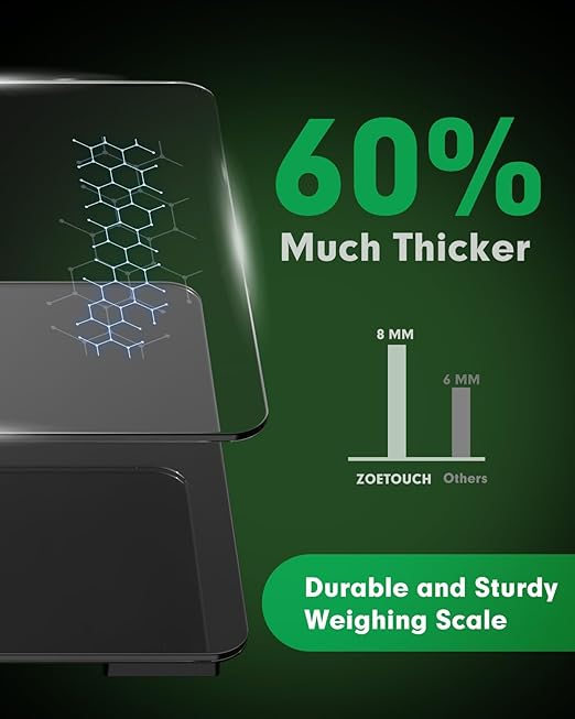 Scale for Body Weight 560lbs Digital High Capacity Bathroom Weighing Bath Scale for Heavy People Weigh Scale with Wide Platform Large LCD Display Batteries Included Black