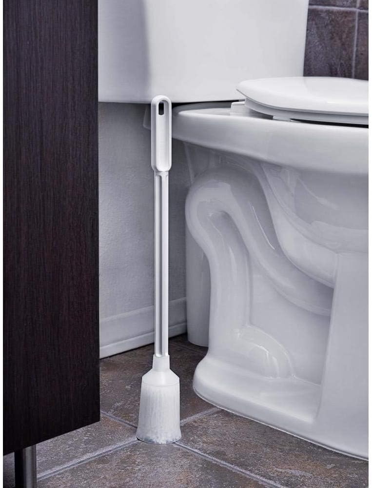 Fuller Brush Toilet Bowl Cleaner Brush – Antimicrobial Toilet Swab with Soft Non-Scratch Head, Long Handle, Deep Cleaning Under Rim (Pack of 2)