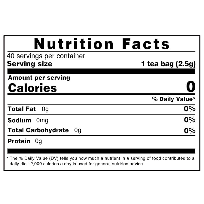 TEARELAE - Cinnamon Tea, 40 Count - Pure Cinnamon Sticks Tea Bags - Hot Cinnamon Spice Tea - Rich in Antioxidants - Non-GMO - Caffeine-Free