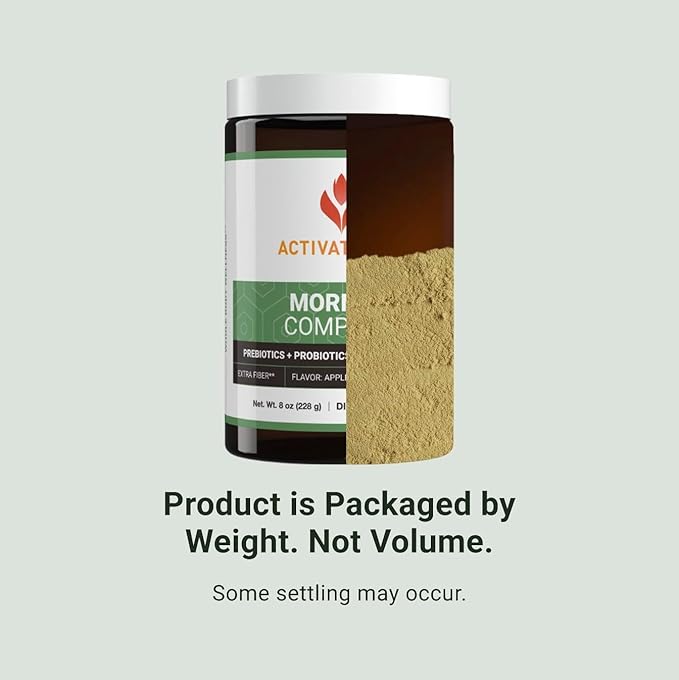 ACTIVATEDYOU Morning Complete Daily Wellness Greens Superfood Drink Mix for Gut Health w/Prebiotics, Probiotics, Antioxidants, Green Superfoods, 10 Billion CFUs (3 Pack, Apple Cinnamon)