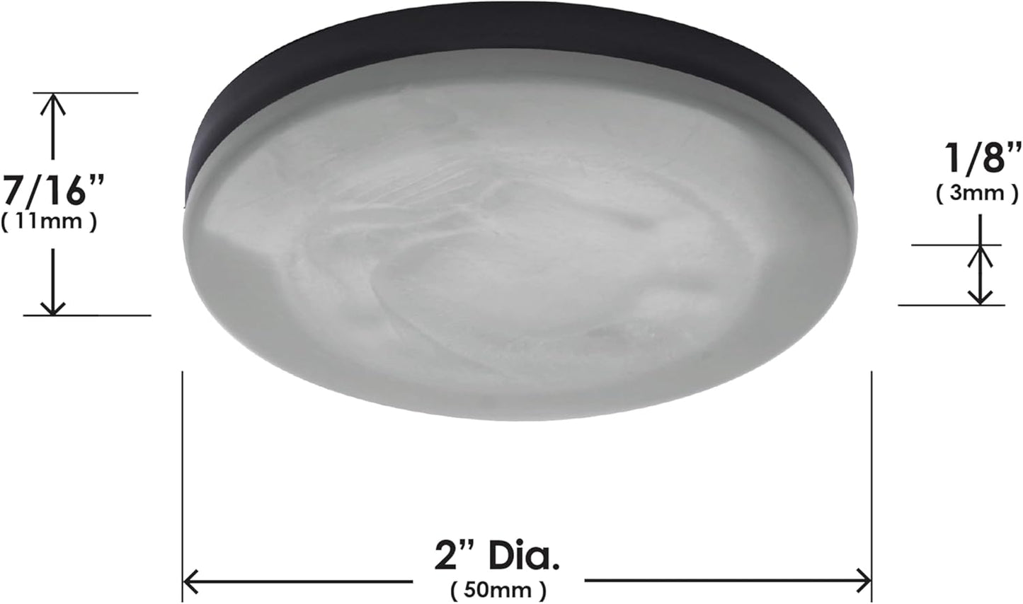 Gorilla Outdoor 2 Inch Furniture Sliders/Screw on Nylon Glide Floor Protectors (Set of 4 Glides) for Carpet and Hard Surface Sliding on Outdoor & Indoor Floors