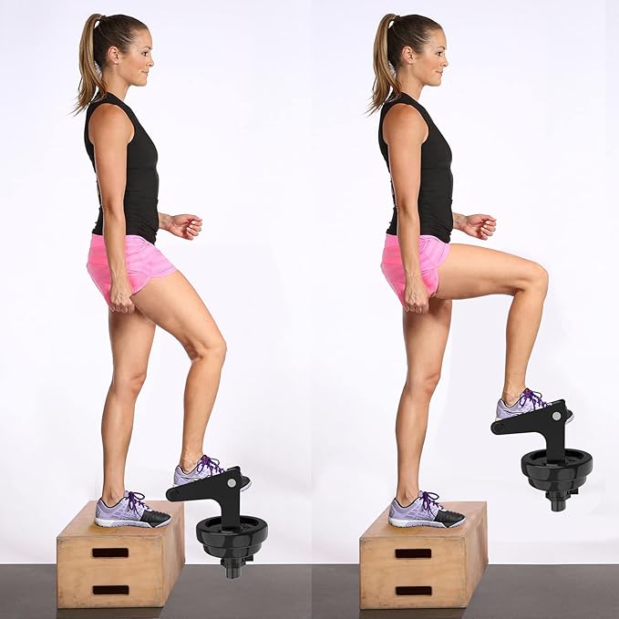 Tib Bar Single Foot Tibialis Trainer Bar Tibialis Trainer Calf Raise Machine,Professional Single Foot Tibialis Anterior Exercise Equipment for Strengthening Calves/Shins and Ankle(Black