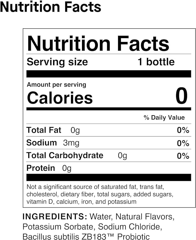 ZBiotics — Feel Better After Drinking, Wake Up Refreshed, Science-Backed, Patented Probiotic for Easier Mornings, Travel-Friendly, 6-Pack of 0.5 Fl Oz Bottles