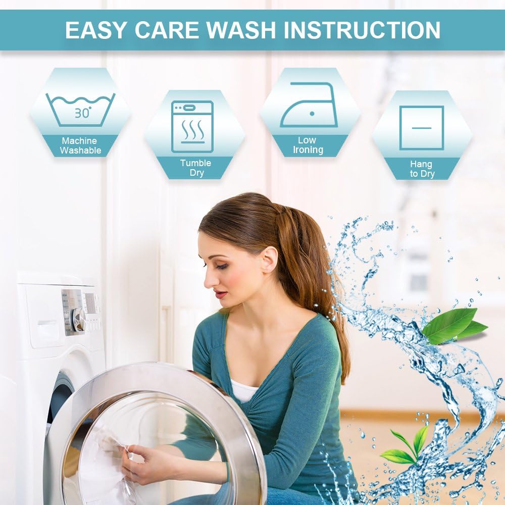 RYB HOME Curtains for Bedroom 72 inches Long, Blackout Thermal Insulating Window Treatment Drapes for Living Room Bathroom Basement Laundry Classroom, W 34 x L 72, Biscotti Beige, 2 Panels