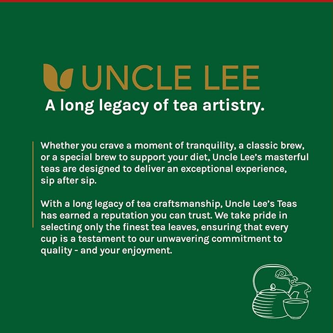 Uncle Lee’s Herbal Dieter’s Tea, Egyptian Mint – Senna Tea with Dandelion Root, Mint & Orange Peel, Natural Laxative, Caffeine-Free Tea Bags, 20 Count Ea (Pack of 2)