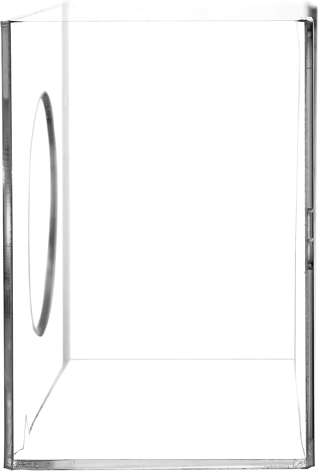 Cq acrylic Clear Wall Floating Glove Rack and Glove Box Dispenser Holder 10"x6.25"x4" Pack of 1