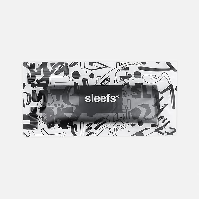 SLEEFS Goat Emoticon Black Thin Football Towel