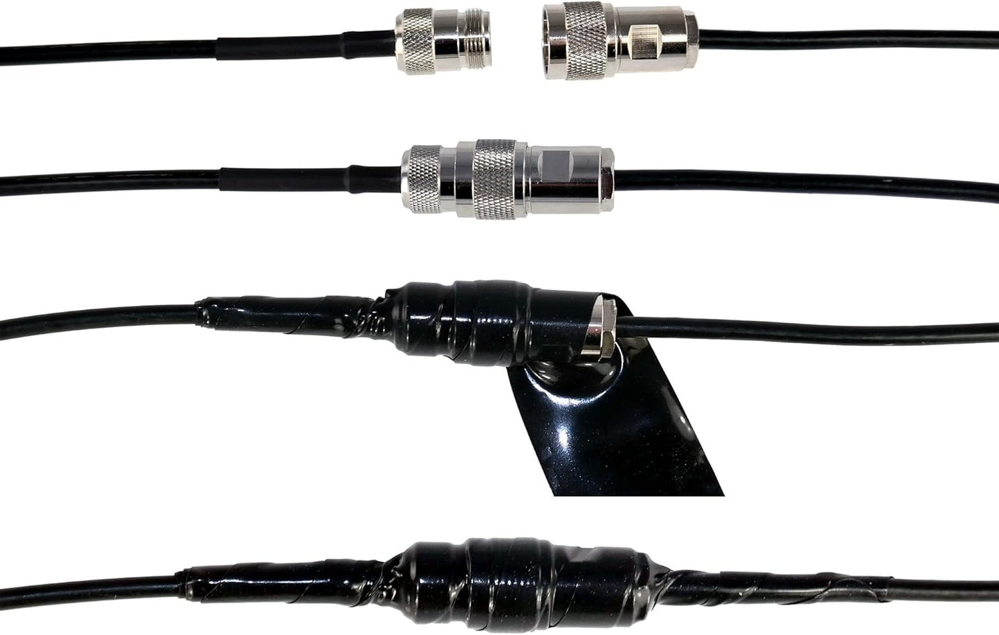 Proxicast Pro-Grade Extra Strong 30mil Weatherproof Self-Fusing Silicone Rubber Sealing Tape for Outdoor Antenna Coax & Electrical Cables, Hose/Pipe Leaks & Emergency Repairs (1.5" x 15' roll) - Red