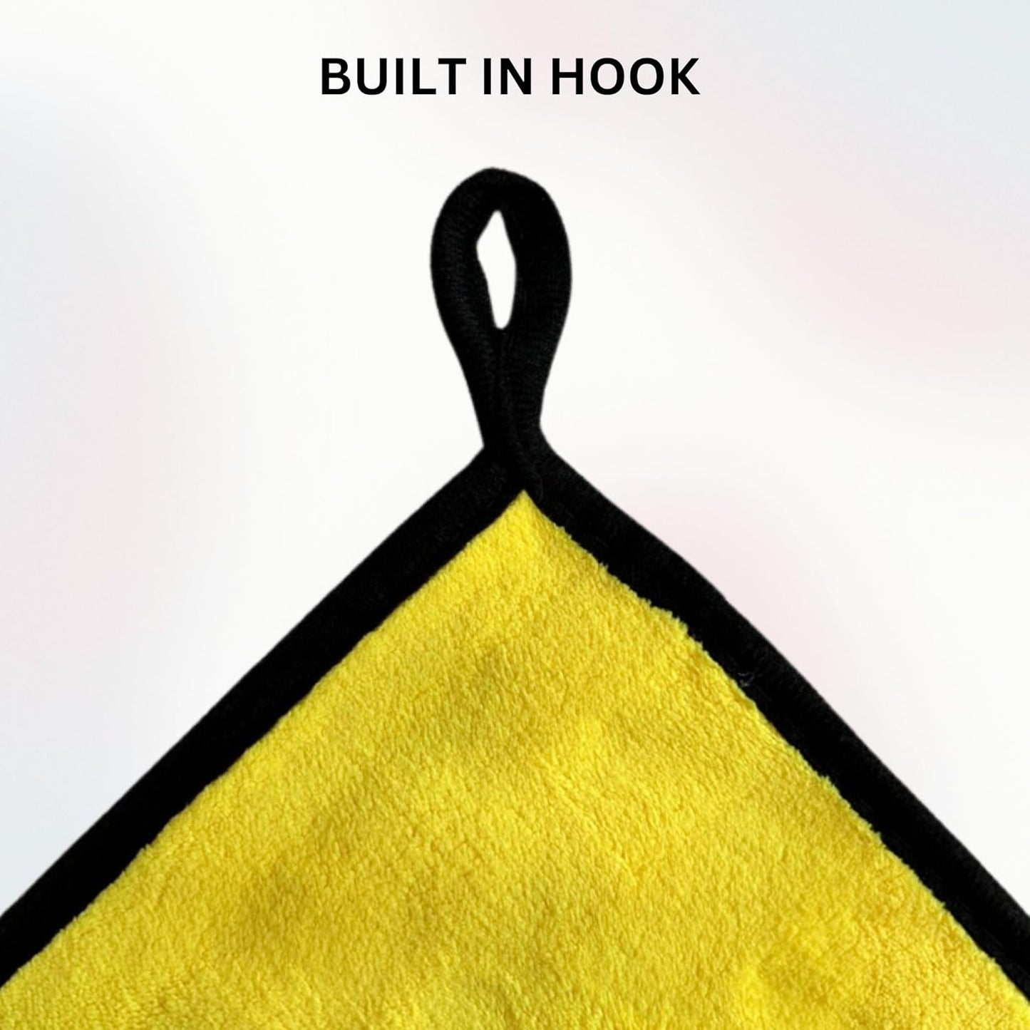 The Pro Stuff® Microfiber Towels for Cars, 600 GSM, Super Soft Drying Towels for Cars, Dual-Sided for Cleaning, Washing and Buffing, Tagless, Scratch-Free, Lint Free Cloth (16”x16”) | Pack of 3