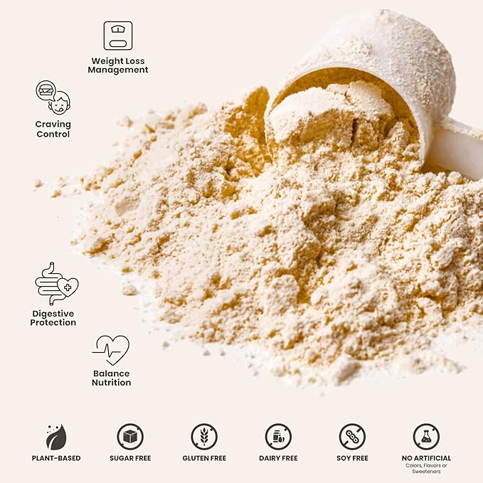 311 Nutrition All-In-One Meal Replacement Shake Powder - Plant-Based Protein Smoothie Blend w/High Fiber, Probiotics & Adaptogens - Low Carb, Vegan, Keto & Paleo Friendly - Banana Cream Pie - 28 Srv