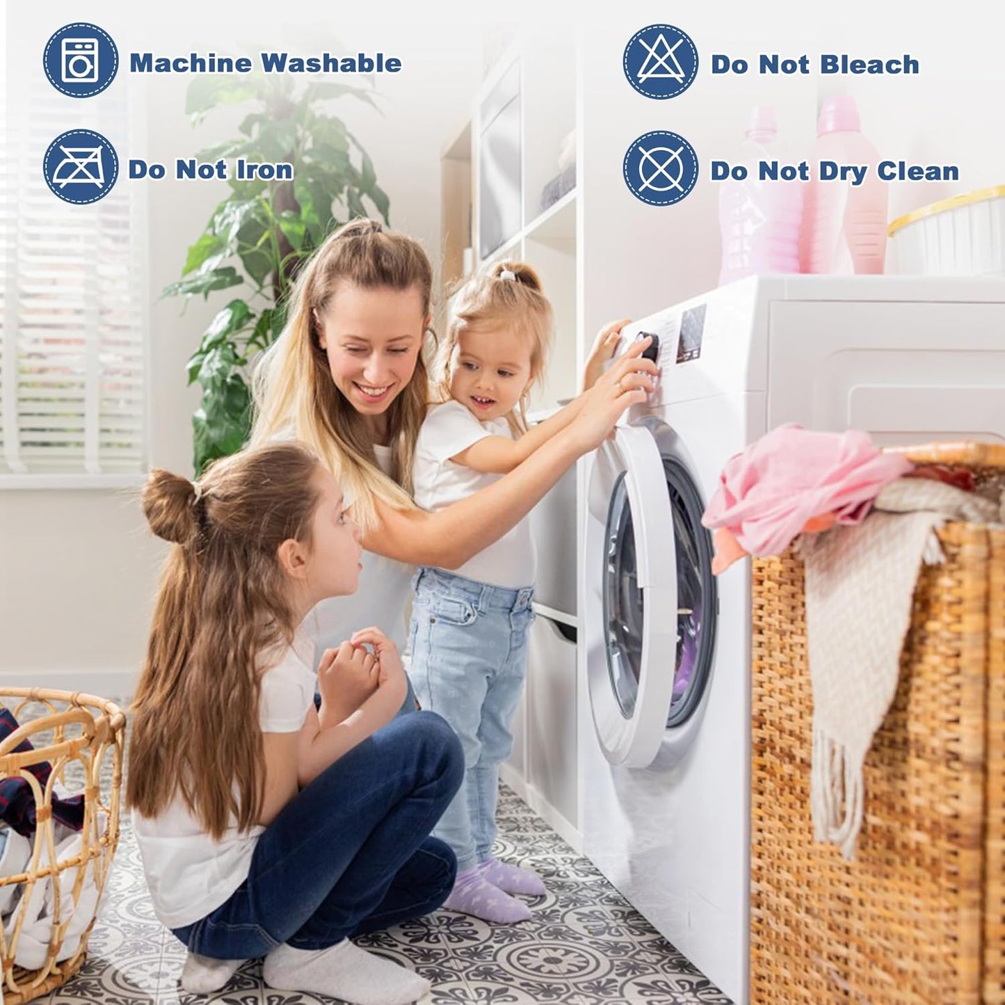 GRT California King Mattress Protector Waterproof, 100% Waterproof Quilted Fitted Mattress Pad, Noiseless Hollow Cotton Mattress Cover, fits up to 21" Deep, Dust Proof White