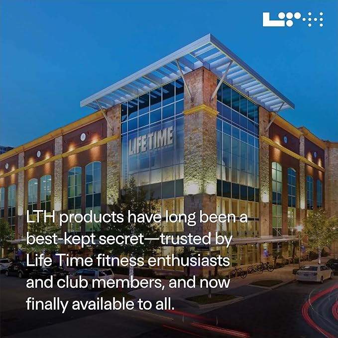 LTH Prime Collagen Peptides - Trusted by Life Time Fitness Members - Collagen Powder for Digestive Health - Supports Healthy Joints, Hair & Skin - from Grass-Fed Cows - Chocolate - 30 Servings