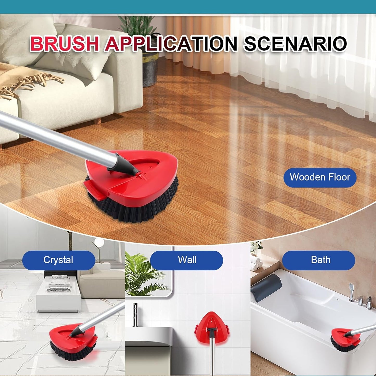 12 Pack Mop Replacement Heads for O-Ceda Mop Replace Head EasyWrin Spin Mop Heads Replacements, Microfiber Spin Mop Refills, Cleaning Mop Head for Living Room and Bath