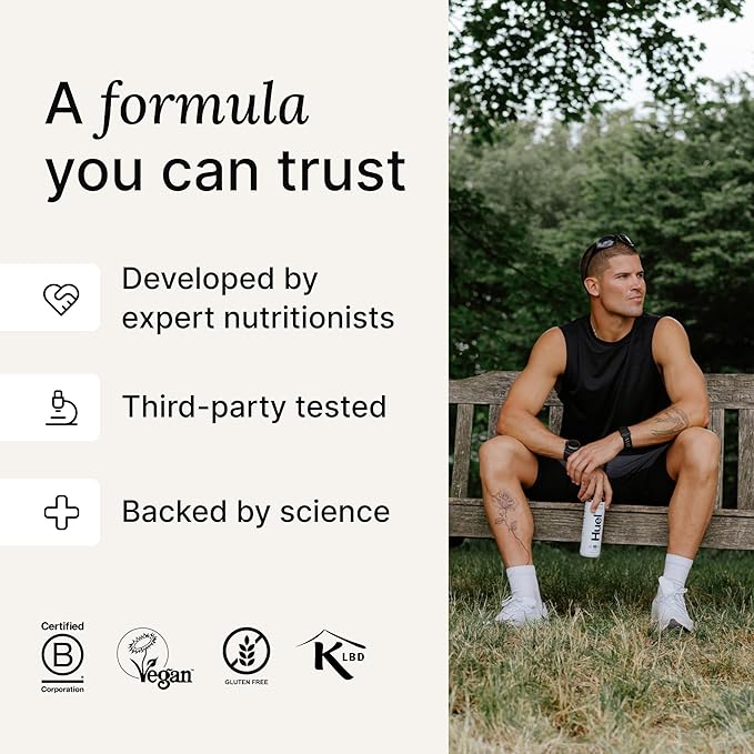 Huel Ready-to-Drink | Chocolate Meal Replacement Drink | High Protein Drink | Nutritionally Complete, Low Sugar, High Fiber, Plant Based, Vegan, Healthy | 20g Protein Per Bottle | 16.9 Fl Oz (12 Pack)