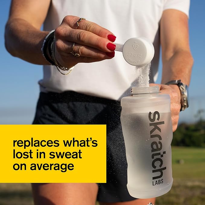 Skratch Labs Hydration Powder | Sport Drink Mix | Electrolytes Powder for Exercise, Endurance, and Performance | Strawberry Lemonade | 60 Servings | Non-GMO, Vegan, Kosher