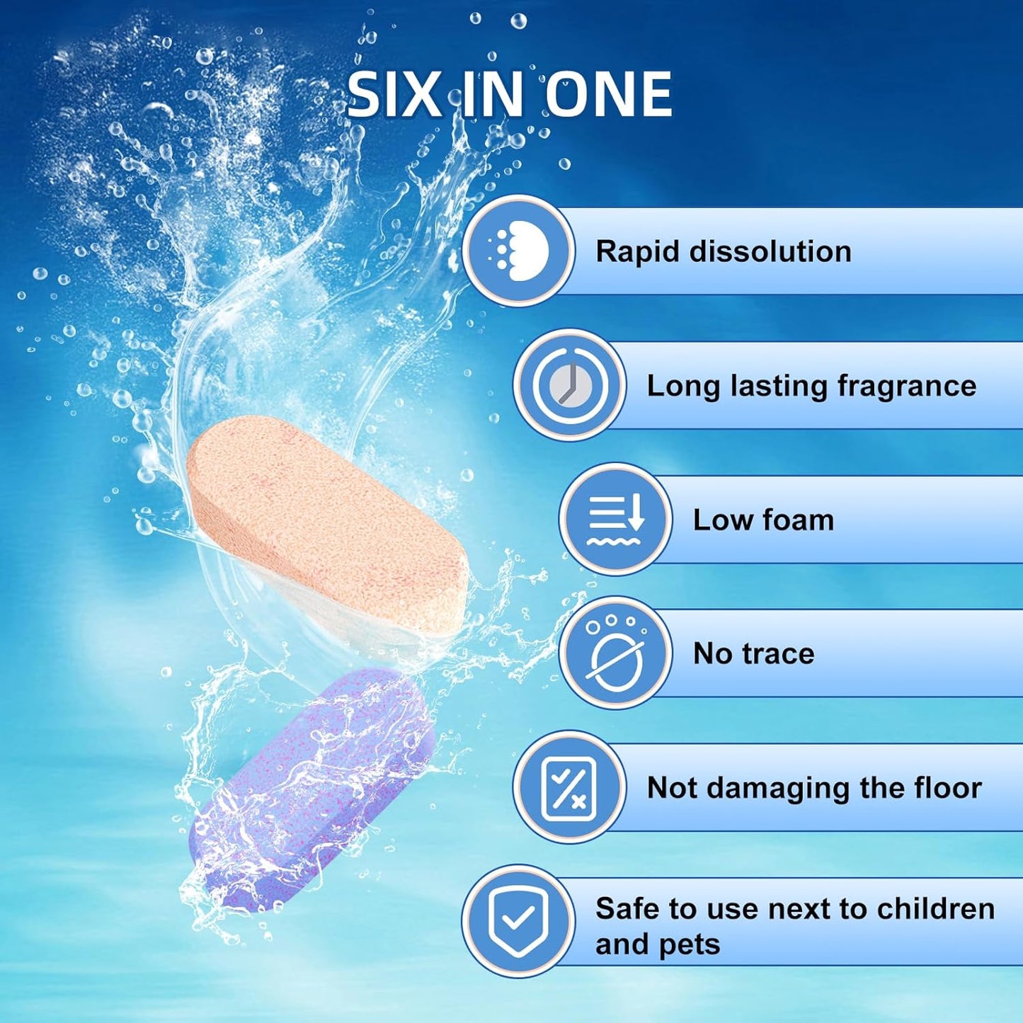 10 Bottles Compatible with Tineco Cleaning Solution Pet 500ml Per Bottle Lavender Scents and Orange Scents Floor Cleaner Compatible with All Robot Vacuums with Mopping and Cordless Wet/Dry Vacuum