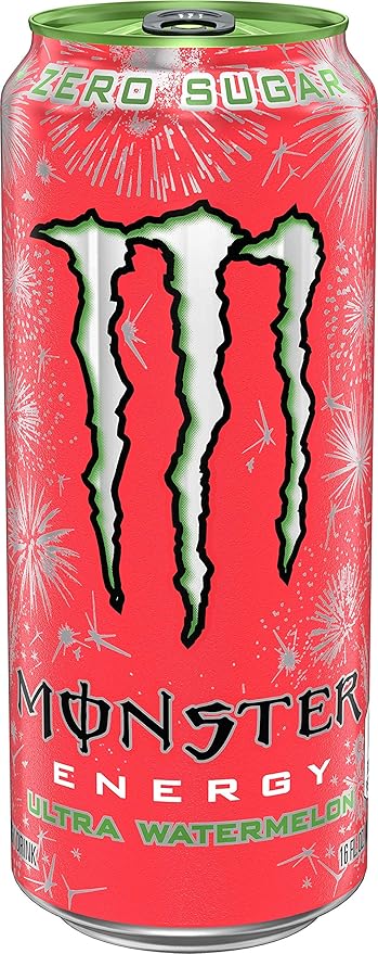 Monster Energy Drink Ultra Paradise and Ultra Watermelon, Variety Pack, 12 Pack - 12 pack, 16 fl oz cans
