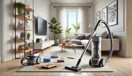 Vacuum & Power Clean Reset: A 22-Minute Whole-Room Dust & Crumb Sweep
