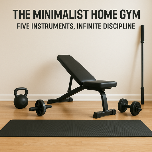 The Minimalist Home Gym: Five Instruments, Infinite Discipline