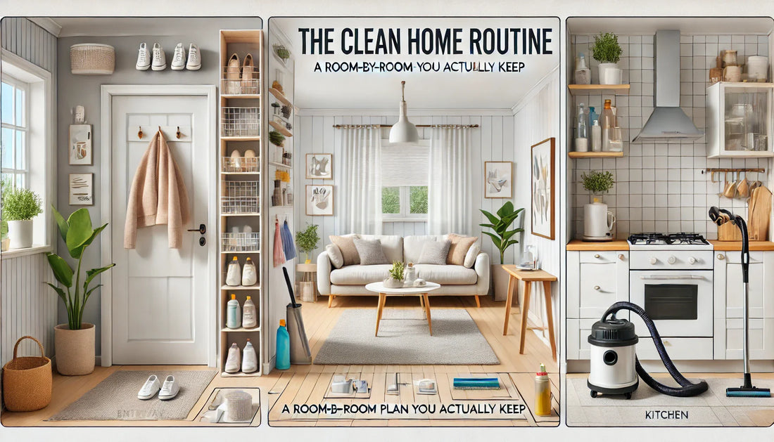 The Clean Home Routine: A Room-by-Room Plan You Can Actually Keep