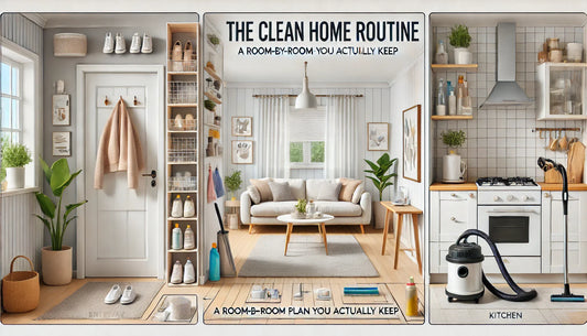 The Clean Home Routine: A Room-by-Room Plan You Can Actually Keep