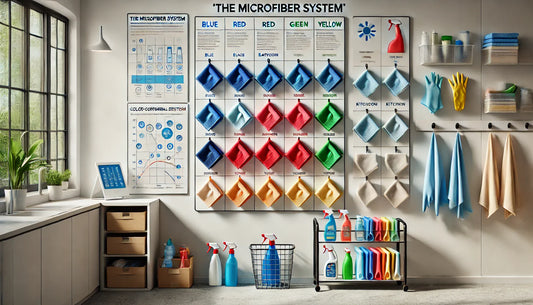 The Microfiber System: Color-Coding, Cross-Contamination Control, and Faster Cleaning