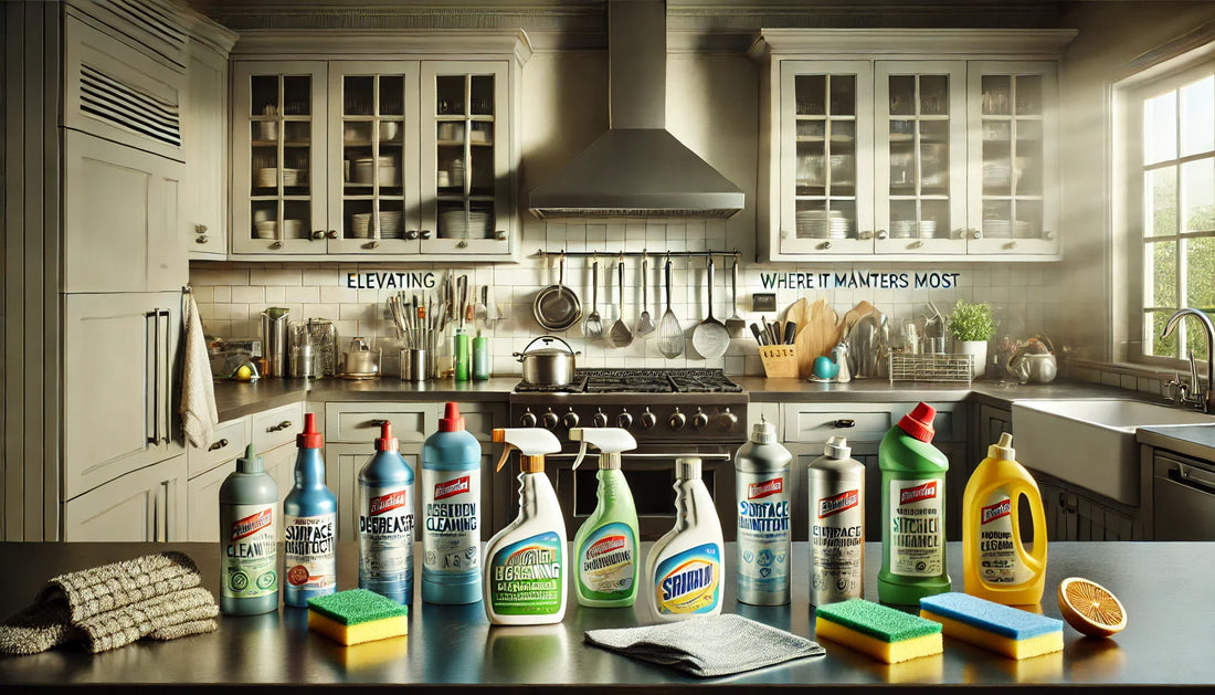Kitchen Cleaning & Degreasers: Elevating Everyday Hygiene Where It Matters Most