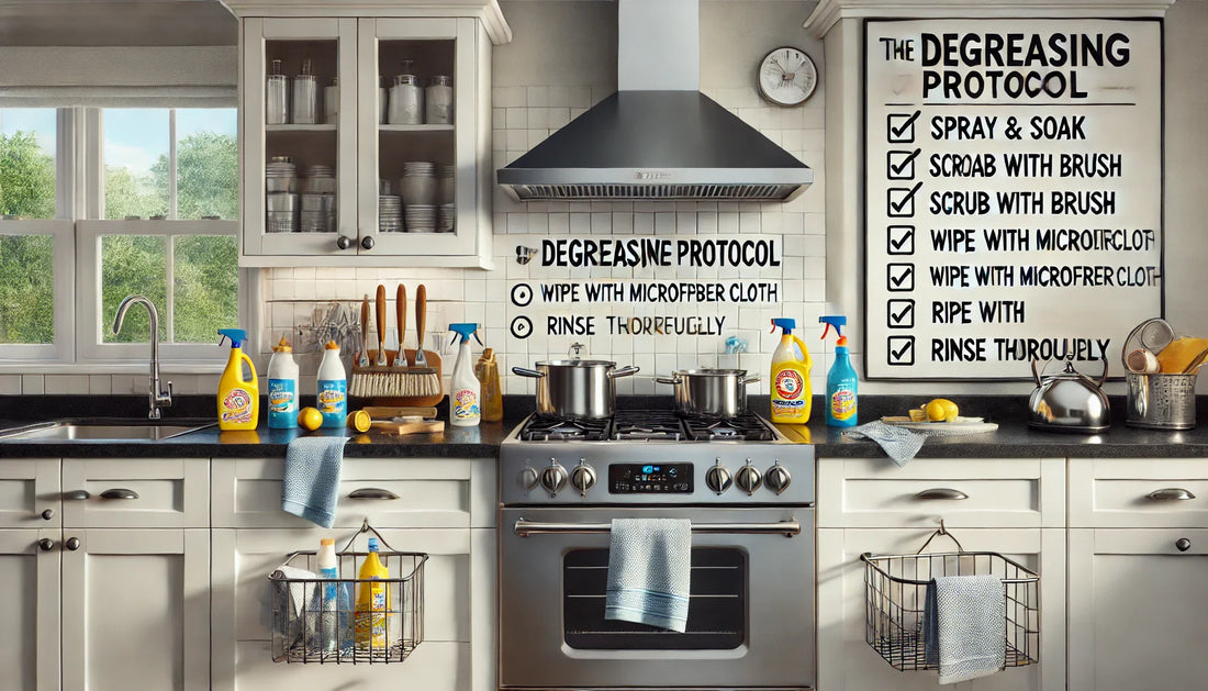 The Degreasing Protocol: A Traditional, No-Fail Kitchen Deep Clean (Stove to Sink)