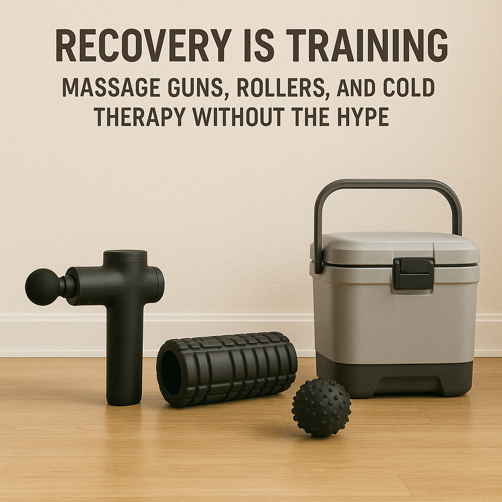 Recovery Is Training: Massage Guns, Rollers, and Cold Therapy Without the Hype