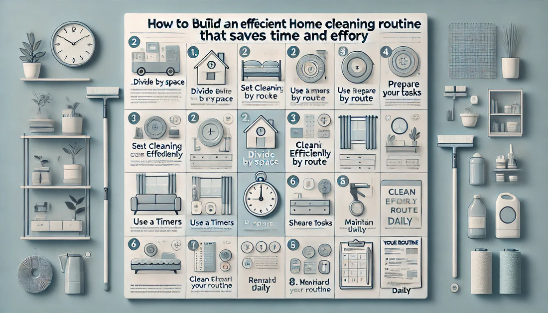 How to Build an Efficient Home Cleaning Routine That Saves Time and Effort