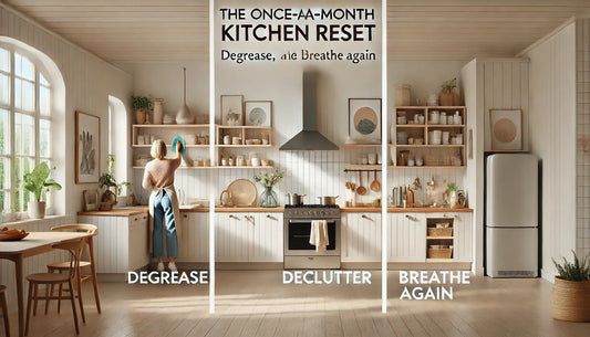 The Once-a-Month Kitchen Reset: Degrease, Declutter, and Breathe Again