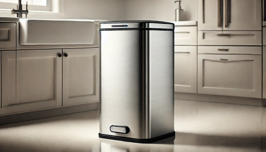 The Touchless Standard — WLIVE Motion Sensor Trash Can, 13 Gallon Stainless Steel