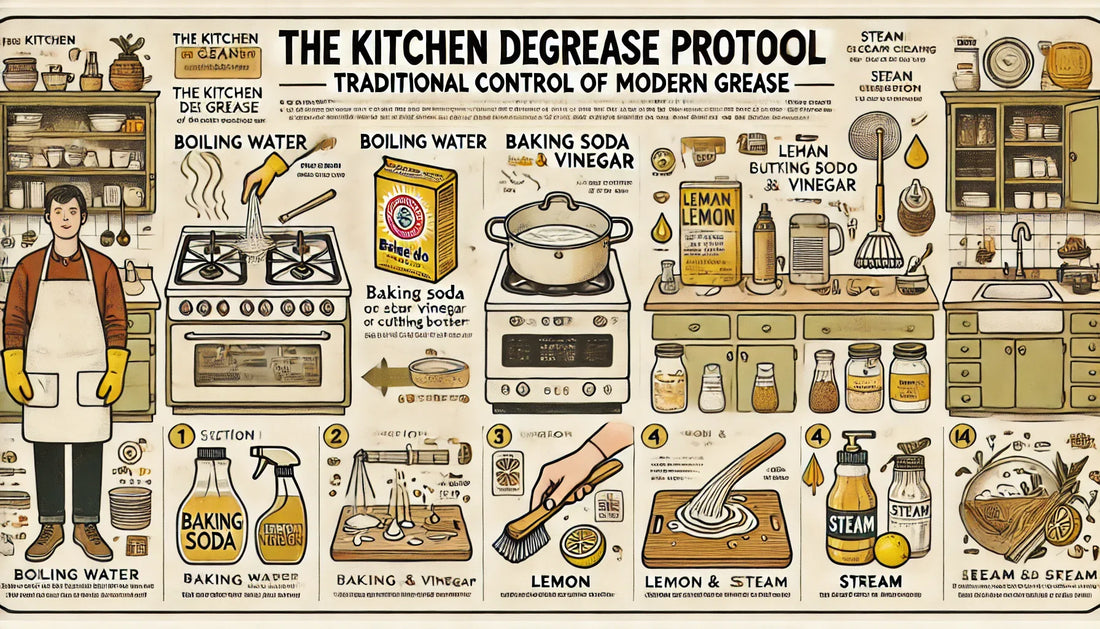 The Kitchen Degrease Protocol: Traditional Control of Modern Grease