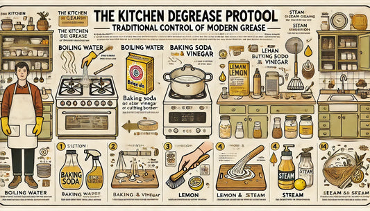 The Kitchen Degrease Protocol: Traditional Control of Modern Grease