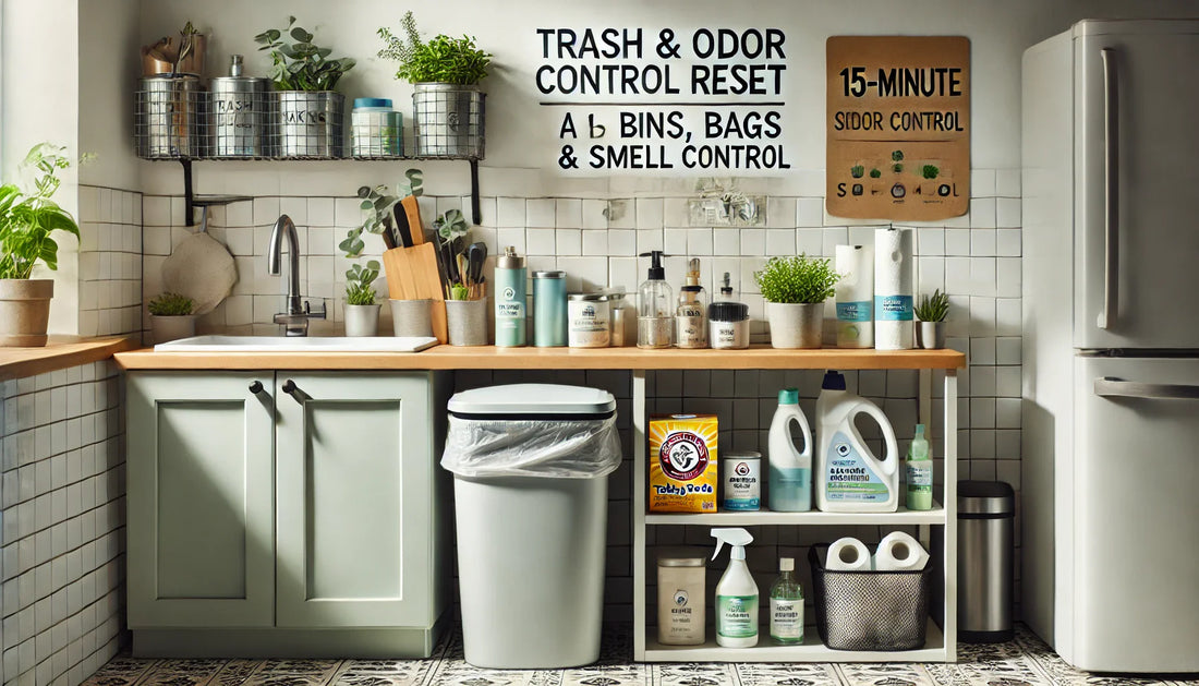 Trash & Odor Control Reset: A 15-Minute Ritual for Bins, Bags & Smell Control