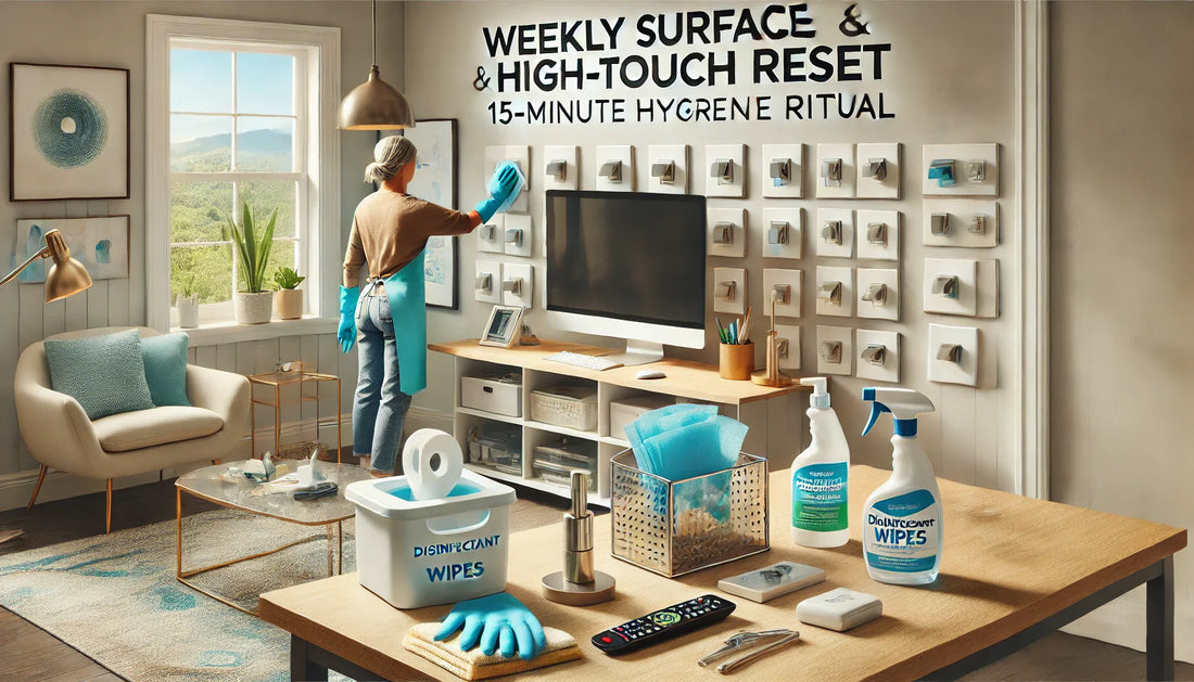 Weekly Surface & High-Touch Reset: 15-Minute Hygiene Ritual