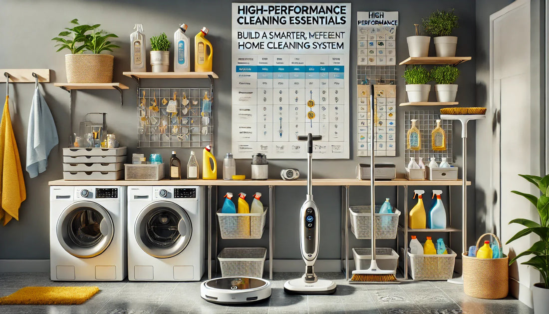 High-Performance Cleaning Essentials: Build a Smarter, More Efficient Home Cleaning System