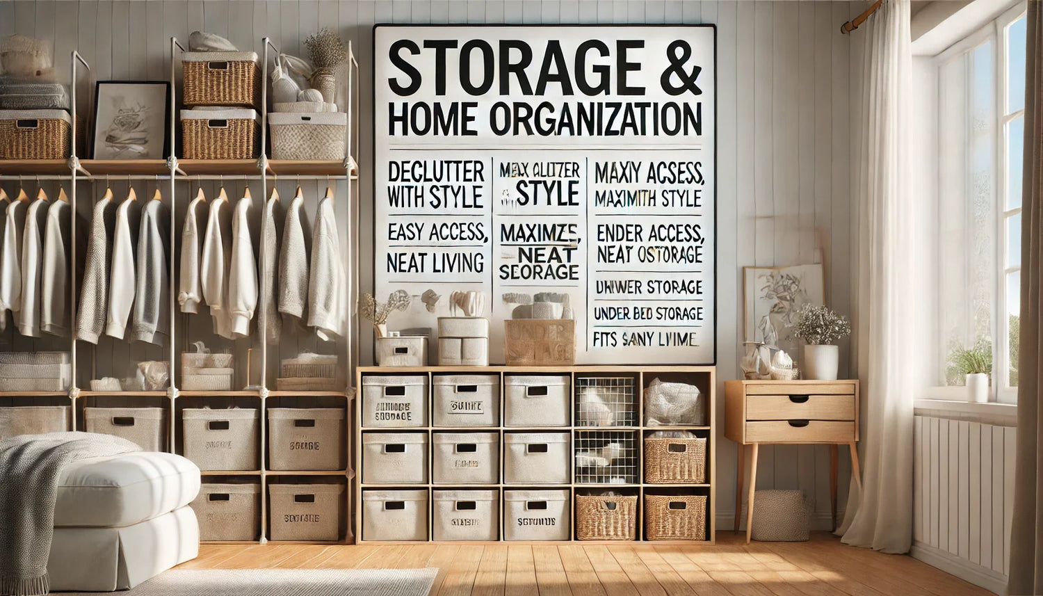 Storage & Home Organization