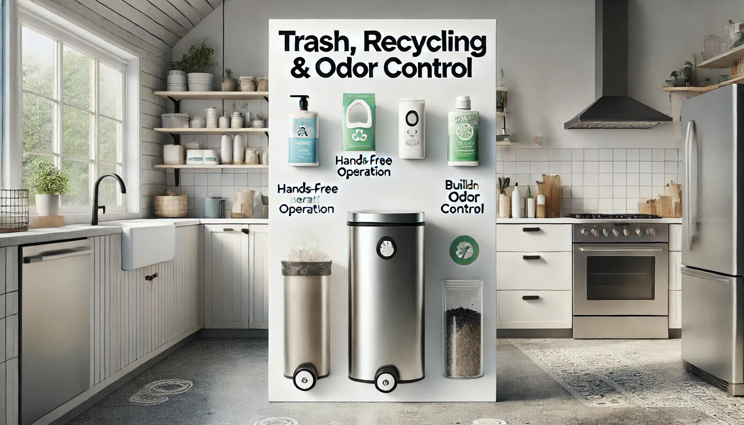 Trash, Recycling & Odor Control