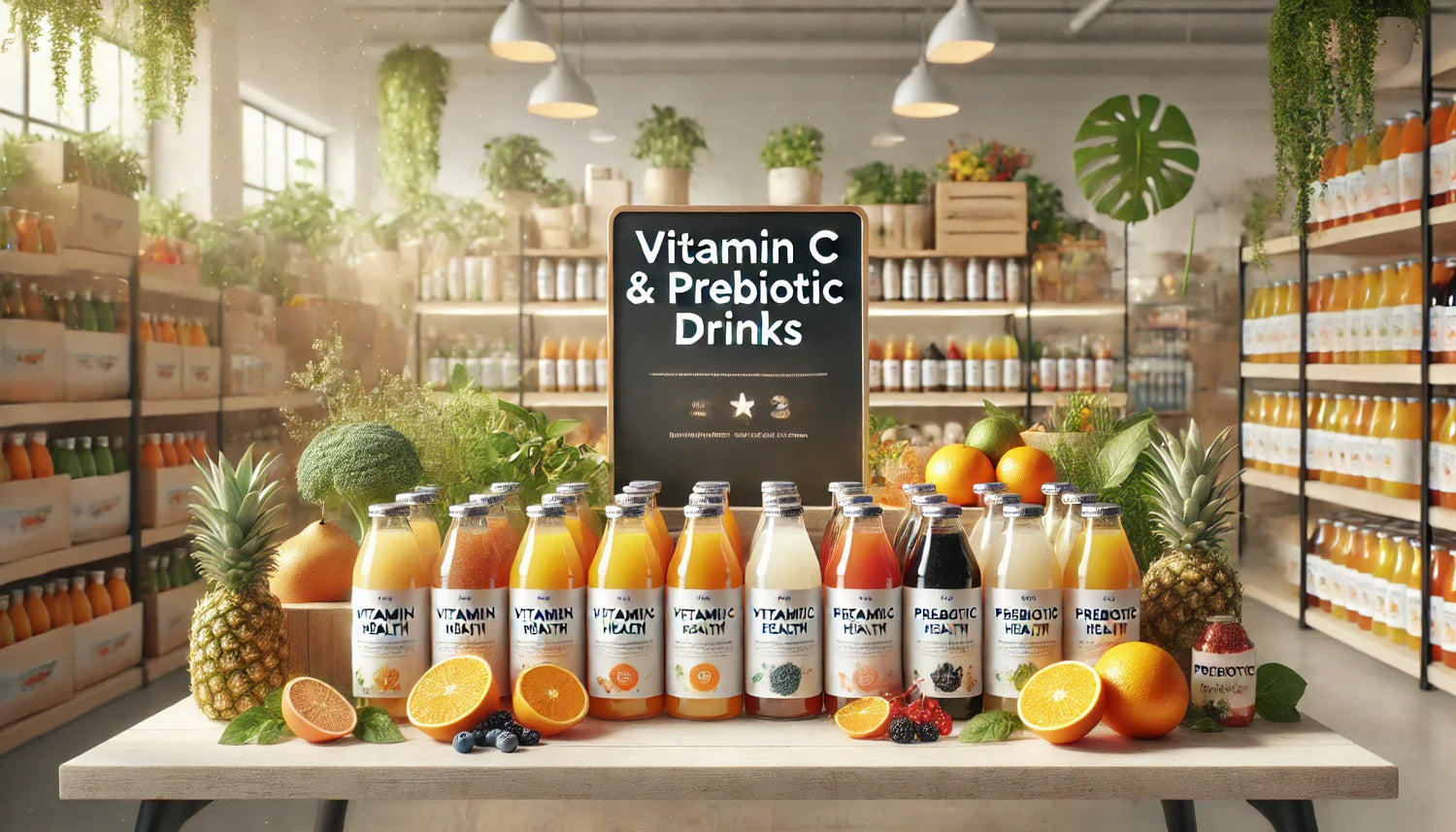 Vitamin C & Prebiotic Drinks