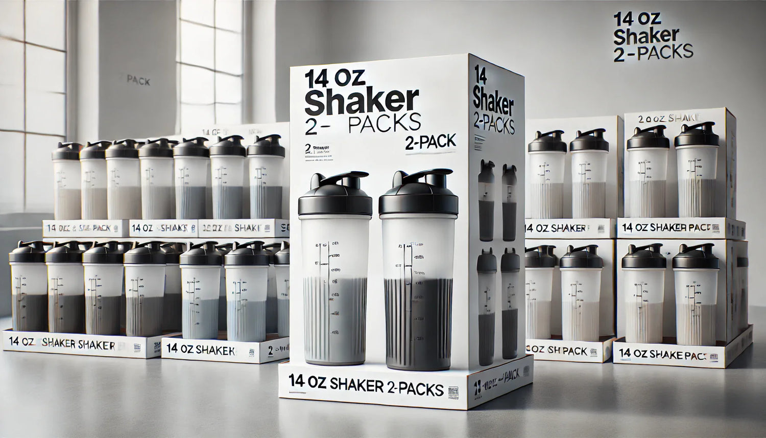 14 oz Shaker 2-Packs