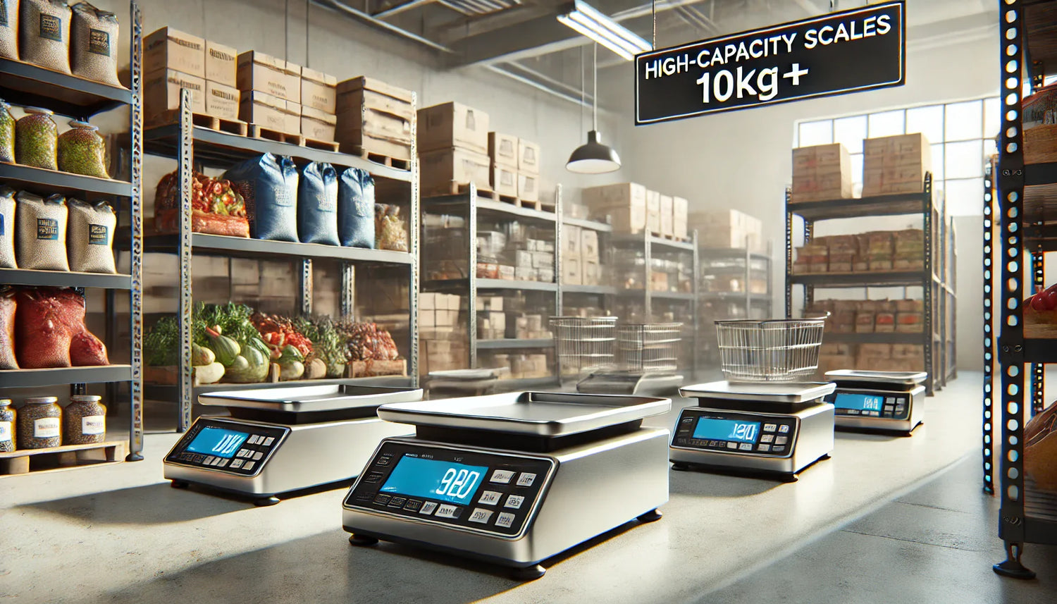 High-Capacity Scales (10kg+)
