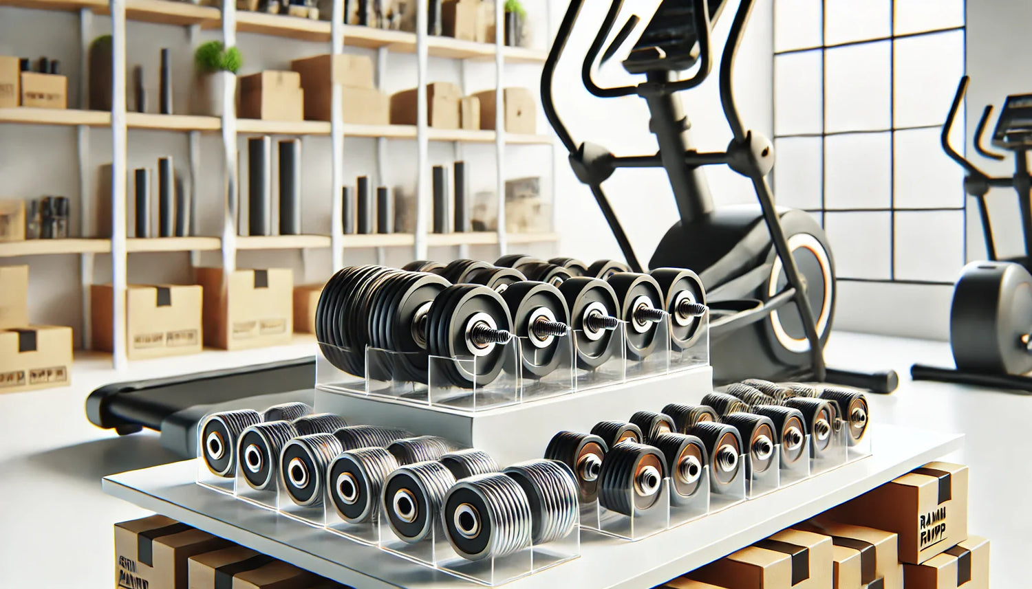 Elliptical Ramp Rollers