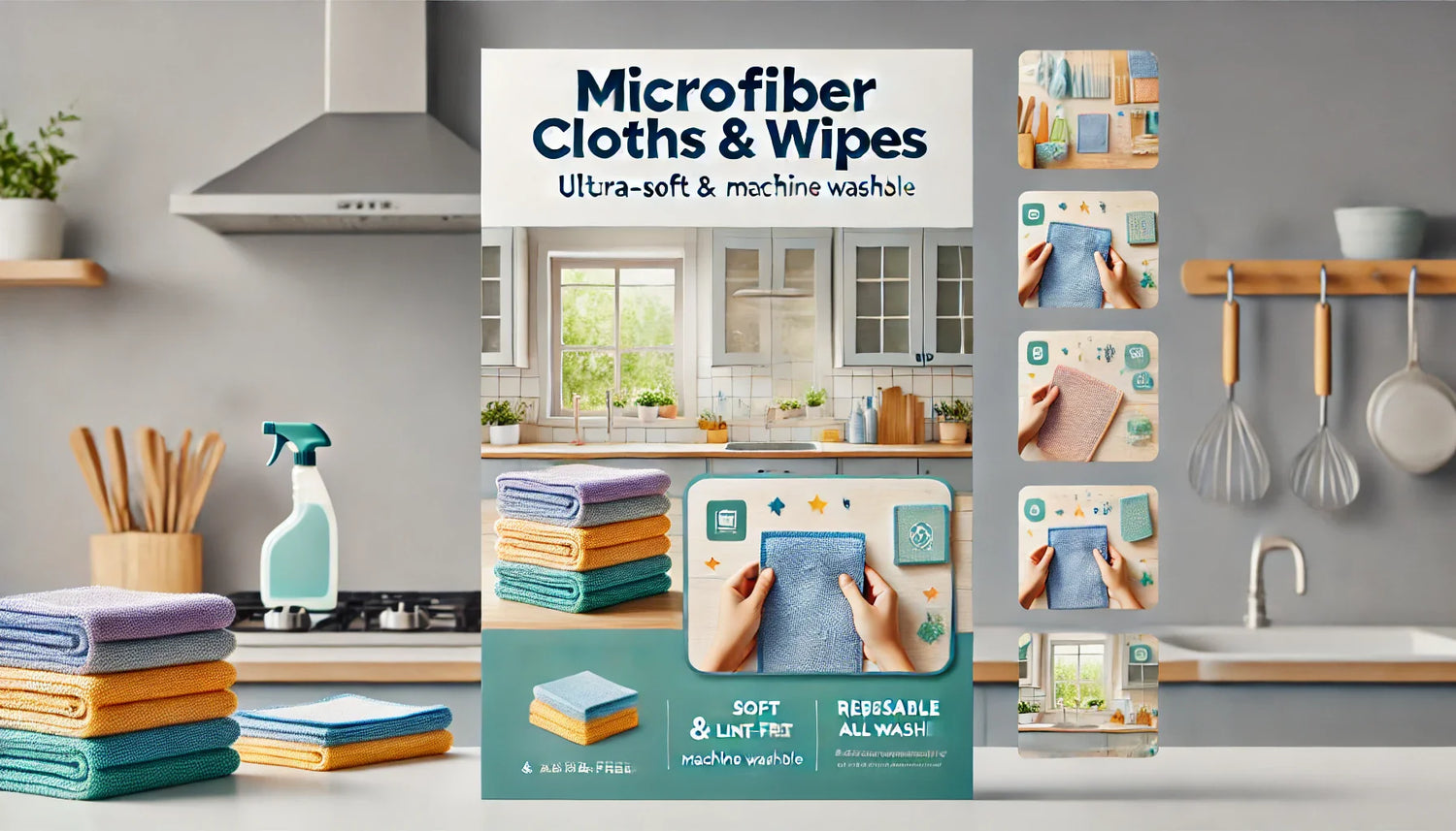 Microfiber Cloths & Wipes
