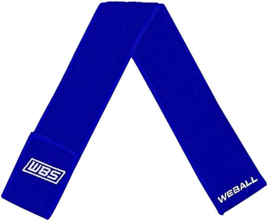 Streamer Football Towel, Sports Towel with Hook and Loop Fastener to Clean Football Visor and Gloves (Blue, Adult)