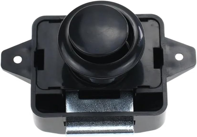 Encell Set of 5 Push Button Latch Cupboard for RV Camper Motor Home Caravan Black