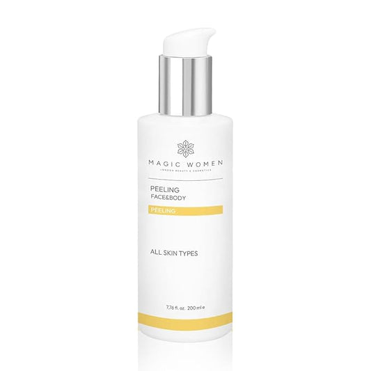 Sparkling Peeling Gel, Deep Cleansing, Exfoliation, Skin Moisturization, Low Irritation for Sensitive Skin fl. 7.76 fl oz / 200 ml, Refreshing